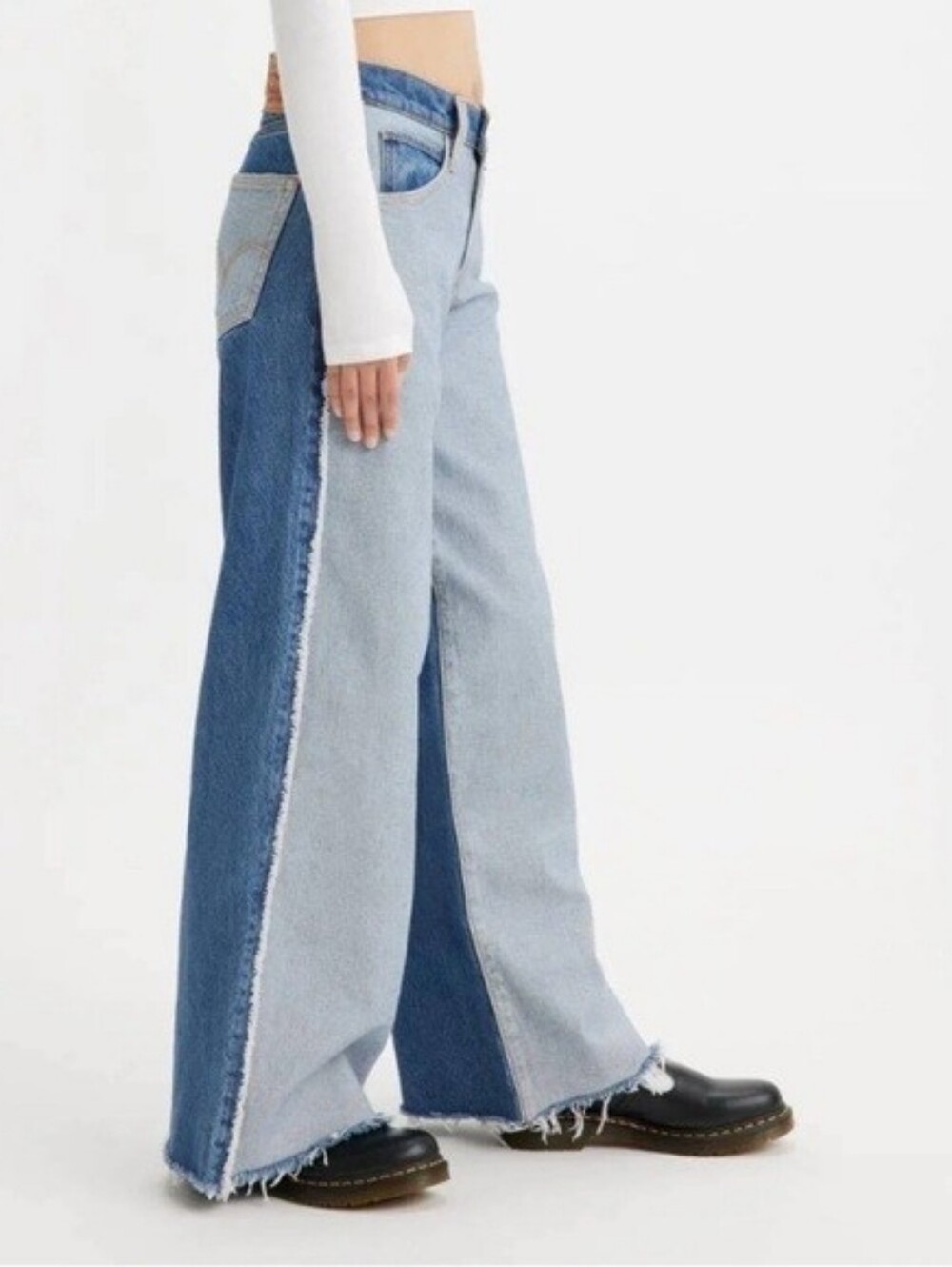 Levis Inside Out '94 Baggy Wide Leg Jeans